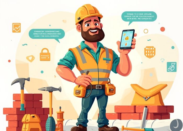 gestión de clientes de construcción